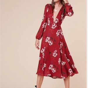 Reformation - Ashley Soshana Wrap Dress